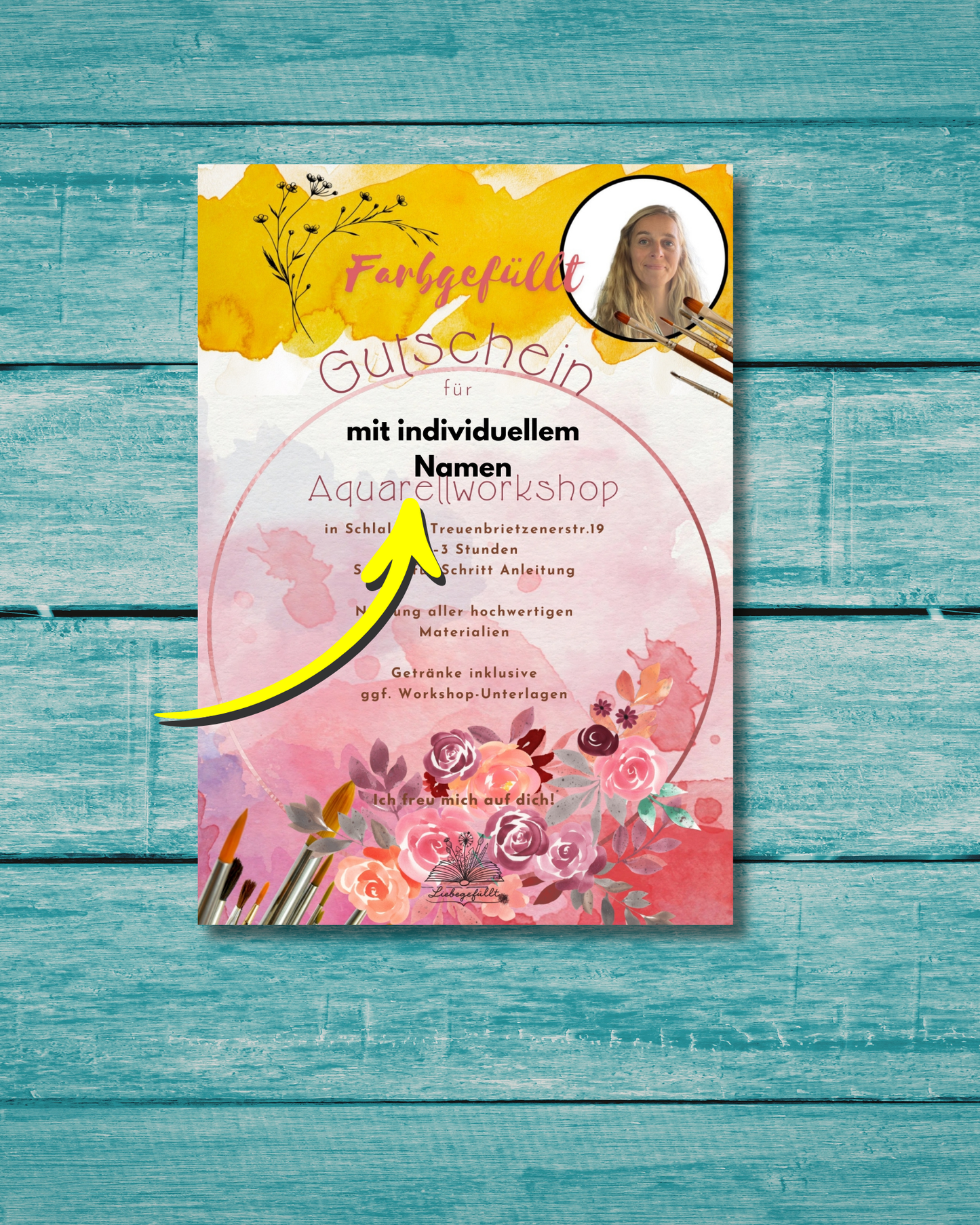 Gutschein - Aquarellworkshop