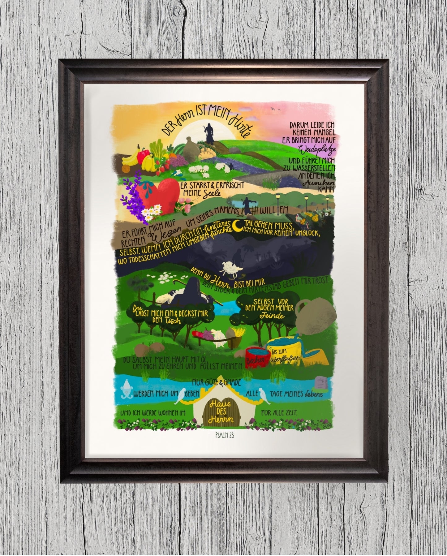 Psalm 23 - Poster