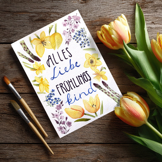 Alles Liebe - Frühlingskind