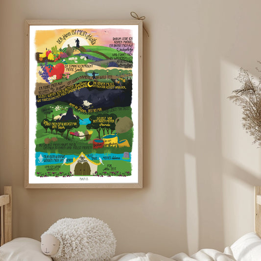 Psalm 23 - Poster